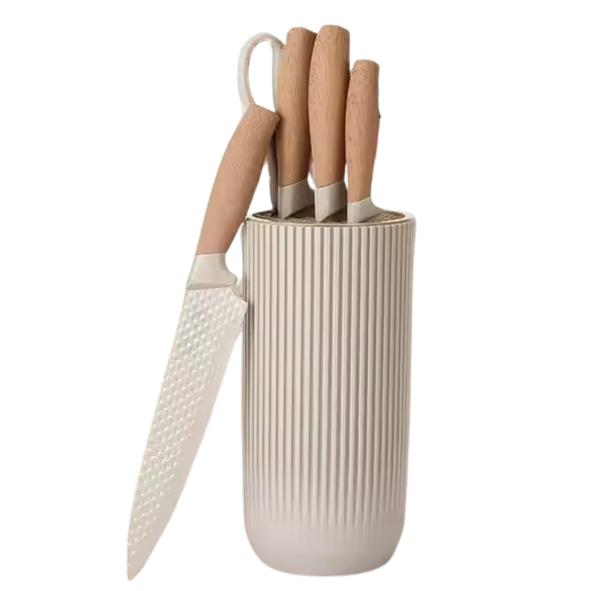 6-Piece Stainless Steel Knife Set – Professional Cutting Precision for Home & Kitchen . .