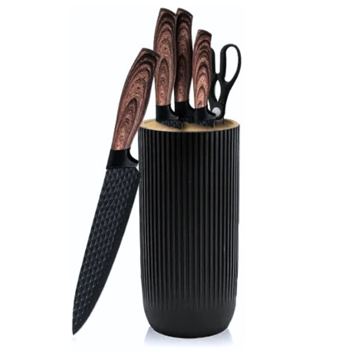 6-Piece Stainless Steel Knife Set – Professional Cutting Precision for Home & Kitchen . .